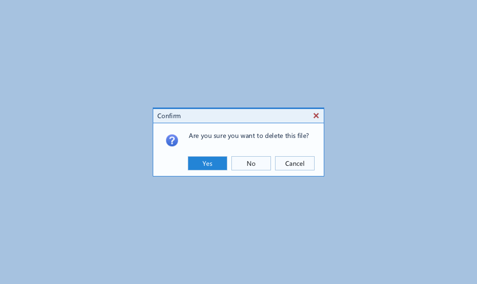 MessageBox 消息框效果